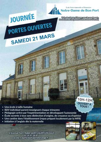Journée portes ouvertes Mars 2026
