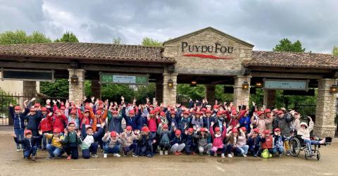Séjour pédagogique au Puy du Fou pour les CE2