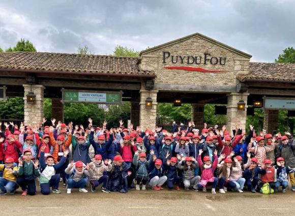 Séjour pédagogique au Puy du Fou pour les CE2