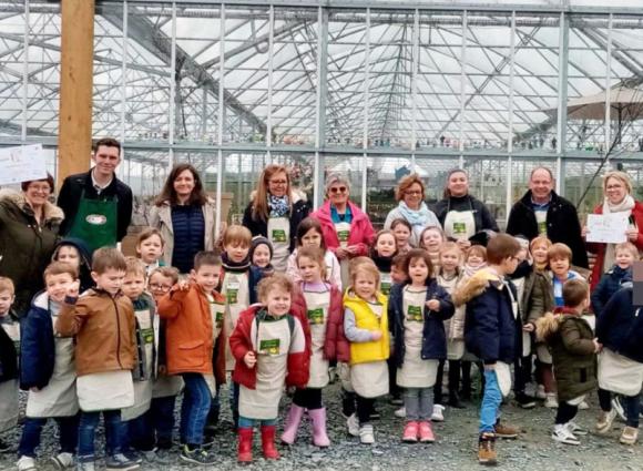Atelier plantation à la jardinerie